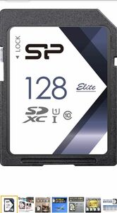Silicon Power SD Card, 128 GB, Class 10, UHS-1, Maximum Transfer Rate 85MB/s, SP128GBSDXAU1V10AB