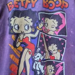 Betty Boop　ベティー　アメコミ　Tシャツ　アニメ　プリント　タイダイ