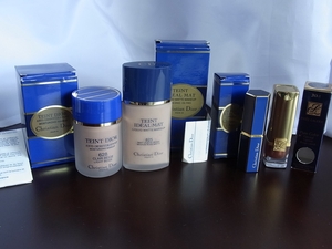 ★Christian Dior ディオール TEINT&IDEAL,,リキッドファンデーション★Yve Saint Laurent サンローラン& ESTEE LAUDER リップスティック