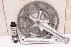 ★SHIMANO シマノ FC-6503 ULTEGRA 165mm 52/42/30T 3s クランクセット BCD:130/74mm