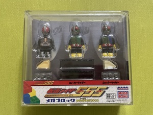 仮面ライダーファイズ 555 メガブロック 初回プレス限定セット CD アクセルフォーム ショッカーライダー