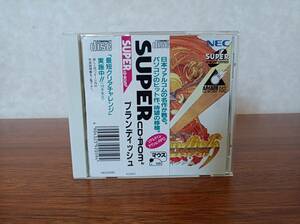 PCエンジン　CD-ROM2　ブランディッシュ　帯・ハガキ付き　美品　動作確認済み