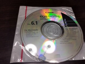 Canon　イオスデジタル　eos digital cd キャノン　ソルーションディスク　6.1 