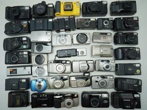 ★フイルムカメラなど★Nikon/Canon/PENTAX/FUJI/KONICA/OLYMPUS/RICOH/ 等 計:40点まとめ【ジャンク品】31233