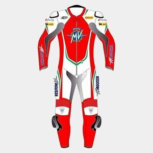 海外 送料込み 　高品質　MVアグスタ レーシングレザースーツ　MOTOGP サイズ各種　レプリカ　9