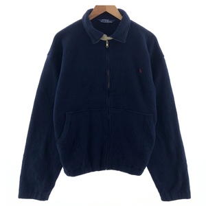 古着 ラルフローレン Ralph Lauren POLO by Ralph Lauren スイングトップタイプ フリースジャケット メンズL /eaa381836 【SS2409_10%】