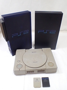 k5503 / SONY PlayStation 2 PS PS2 本体のみ メモリーカード まとめて セット 現状品 動作未 ジャンク