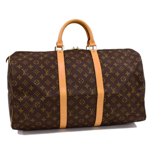 1点限定 ルイヴィトン キーポル50 ボストンバッグ 旅行 トラベル M41426 モノグラム ブラウン LOUIS VUITTON Keepall