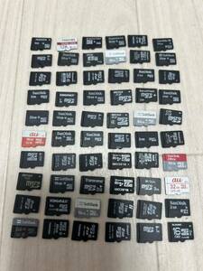 microSDカード 60枚まとめて売る