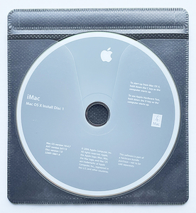 ●iMac●Mac OS 10.4.7●インストールCD●2枚組