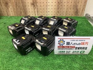 【8-0115-KS-1-3】【1円スタート】makita マキタ リチウムイオンバッテリー 14.4V 18V ジャンク品 10個 まとめセット【ジャンク品】