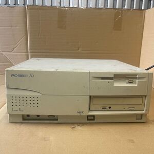 (R-08)NEC PC-9821Xs/C8W コンピューター 現状品 ジャンク