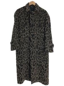 JOHN LAWRENCE SULLIVAN◆19AW/LEOPARD SHAGGY OVERSIZED COAT/PONTETORTO社/コート/44