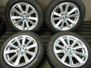 J7T8481■255/55R17 BRIDGESTONE BLIZZAK VRX BMW 純正 美品 8J 5H +30 PCD120 バリ溝 スタッドレス★条件付送料無料★F10 F11 5シリーズ