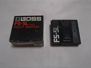 BOSS　FS-5L　LATCH　FOOT SWITCH