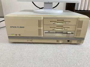 EPSON PC-486GF 起動確認済　ジャンク扱い