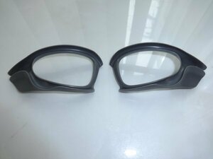 処分価格!★オークリー ジュリエット用 サイドブラインダー Replacement Side Blinders for-Oakley Juliet Frame GREY 新品 OAKLEY