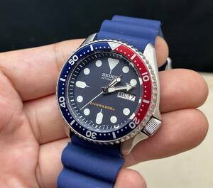 975/セイコー 7S26-0020 SKX009 ダイバー ネイビーボーイ