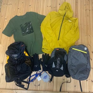 ◆1円スタート◆キャンプ おまとめ ◆ リュック３点・Patagonia ウエア 等　 アウトドア アウトドア トレッキング キャンプ 登山 c01069172