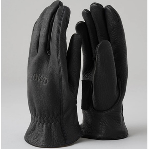 Mサイズ UNCROWD レザー グローブ 黒色 アンクラウド ALL SEASONS DEERSKIN GLOVE 手袋