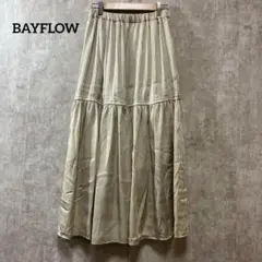 BAYFLOW ベイフロー  サテンスカート　レディース　BW2003MR02