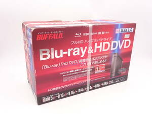 ZA011/未使用未開封 BUFFALO Blu-ray&HD DVD ドライブ BHC-6316U2 箱付 バッファロー 保管品