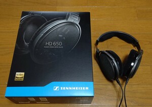 ゼンハイザー sennhizer HD650　美品