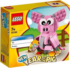 LEGO　40186　干支　イノシシ　ブタ　レゴ　New Year of the Pig 2019　亥年