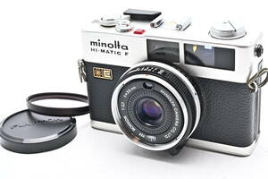 1B-684 MINOLTA ミノルタ HI-MATIC F コンパクトフィルムカメラ レンジファインダー