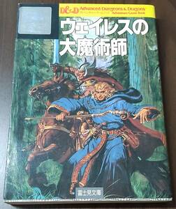 ウェイレスの大魔術師 アドベンチャーゲームブック テリー・フィリップ D&D ダンジョンズ＆ドラゴンズ 富士見文庫 レトロ