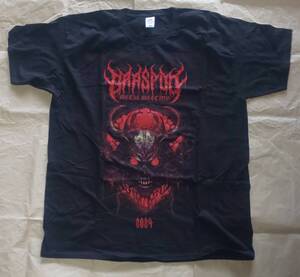 新品未使用 BABYMETAL 花冷え。出演フェス公式Ｔシャツ Graspop Metal Meeting 2024 Bloody Brain Tシャツ XLサイズ バックプリント有 GMM