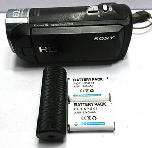 ザ・18900円　SONY　 ビデオカメラ Handycam HDR-CX470 バッテリー付