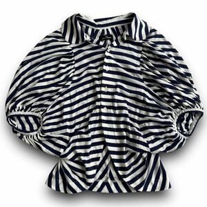 Ad 2007 00s tricot comme des garons border gather tops cdg Rei kawakubo Japanese label japan vintage 