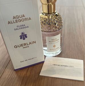 GUERLAIN ゲラン アクア アレゴリア AQUA ALLEGORIA フローラサルヴァジア　オーデトワレ　30ml 新品未使用　定価8,910円