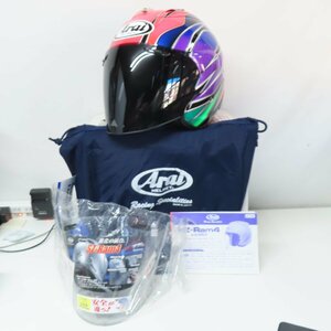 【レア】【希少】【中古美品】Arai アライ SZ-RAM4 SAKATA サカタ ジェットヘルメット Lサイズ 坂田和人レプリカ 人気 バイク レーサー