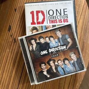 One direction 「four」CD. 「this is us」DVD 2枚