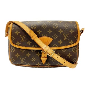 LOUIS VUITTON ルイ・ヴィトン M42250 モノグラム PVC ソローニュ ショルダーバッグ ブラウン 182429 ショルダーバッグ