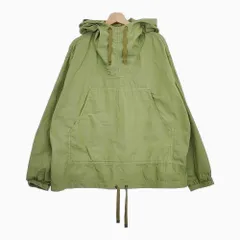 BEAMS PLUS 新品 MIL Smock Nylon/Cotton Ripstop Garment Dye スモック プルオーバー ジャケット 24AW カーキ ビームスプラス【中古】4-1113M♪