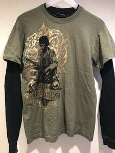 【古着】Jimi Hendrix ジミ ヘンドリックス 長袖 Tシャツ 1997年北米で購入 サイズ SMALL