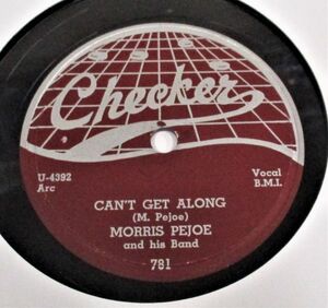 BLUES 78rpm ●Morris Pejoe And His Band Can