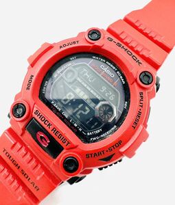 ☆CASIO　G-SHOCK　GW-7900RD-4JF　メンズ　腕時計 【中古・美品】 電波ソーラー　Buring Red