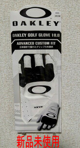 新品即決 OAKLEY GOLF GLOVE 18.0 グローブ 25cm ホワイト