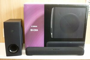 ☆YAMAHA ヤマハ サウンドバー サブウーファー SR-C30A ワイヤレス Bluetooth HDMI 光デジタル スピーカー