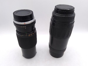 ジャンク 現状品 ペンタックス レンズセット OLYMPUS OM-SYSTEM S ZUIKO 100〜200mm+smc PENTAX-F 100〜300mm