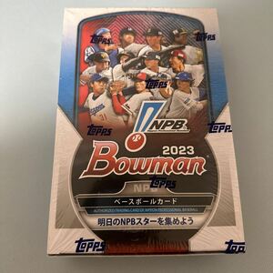 【新品・未開封】2023 Topps NPB Bowmanベースボールカード（ボックス）