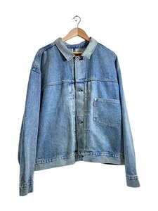 Levi’s◆Gジャン/XL/コットン/IDG/無地/A8424-0000//