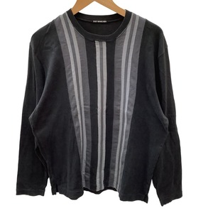 ♪♪ ISSEY MIYAKE MEN メンズ 長袖Tシャツ SIZE L ME11JK478 ブラック やや傷や汚れあり