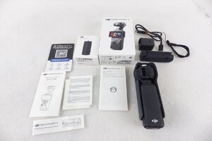 ☆ 1円スタート ☆ dji OSMO POCKET3 オズモ ポケット３ ビデオカメラ 中古 現状品 241207S2006