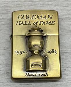 Zippo COLEMAN HALL of FAME