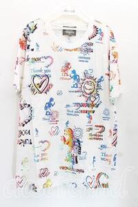 Vivienne Westwood MAN / thank you総柄Tシャツ 46 マルチ H-24-05-19-040-ts-OD-ZH